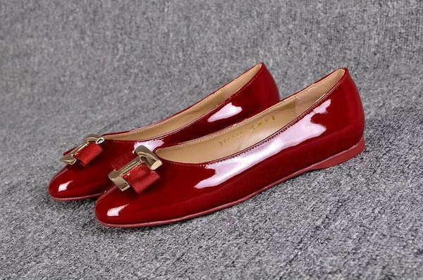 Ferragamo Shallow mouth flat shoes Women--042